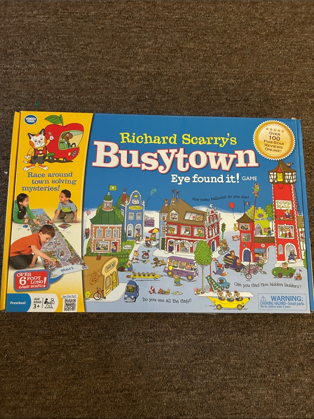 Richard Scarry’s Busytown Kids Board Game – Multicolor